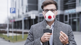 עיתונאים בקורונה, צילום: freepik